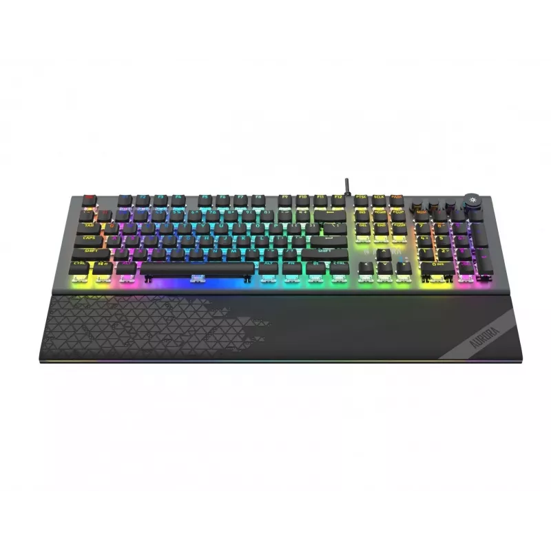 Klawiatura iBox Aurora K-5 USB QWERTY Srebrna