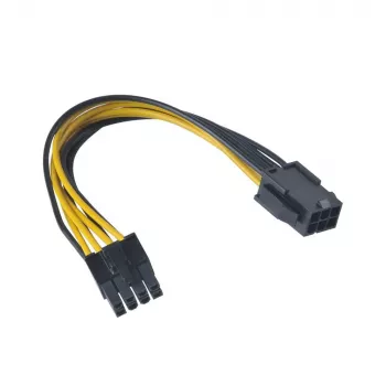 Akasa 6-Pin PCIe to 8-Pin ATX12V - Adapter-Cable (AK-CB051)