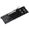 Bateria zielony Cell AC52 do Acer Aspire E11 ES1-111M ES1-131 E15 ES1-512 Chromebook CB3-111 CB5-311, 11,4 V 2200 mAh Li-Ion, 3 ogniwa, czarna