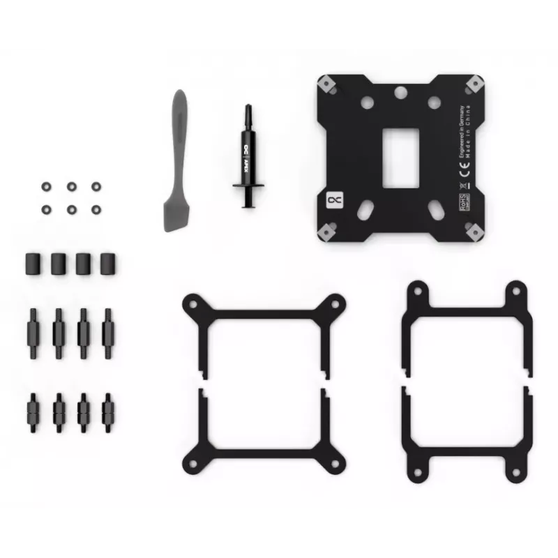 Blok wodny Alphacool Core 1 Czarny Mosiądz Miedź 72mm