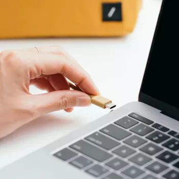 Kabel Native Union Anchor USB-C na USB-C 1,8 m czarny/szary