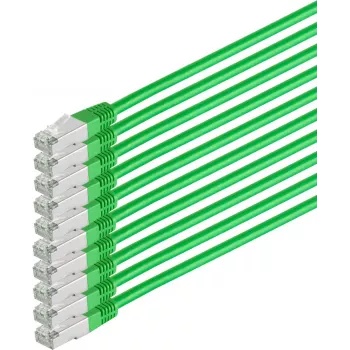 Kabel sieciowy ShiverPeaks 75711-H0.25G-SET10 CAT6 S/FTP PIMF 0,25 G? (zestaw 10 szt.)