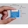 Shelly Qubino Wave 1 Mini LR Inteligentny przełącznik Z-Wave niebieski