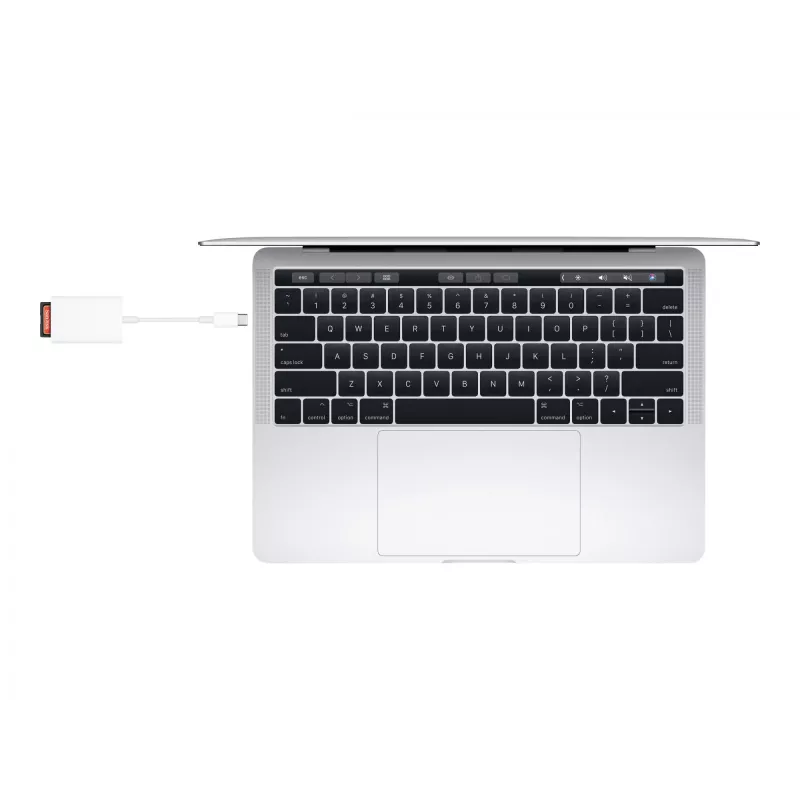 Czytnik kart Apple MW653ZM/A USB 2.0 Type-C Biały Kompatybilny z SD