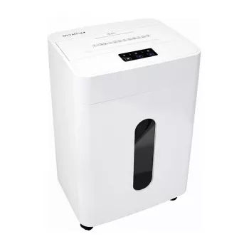 Niszczarka Olympia MC 2508 S — niszczarka na ścinki poprzeczne do 8 kartek, biała