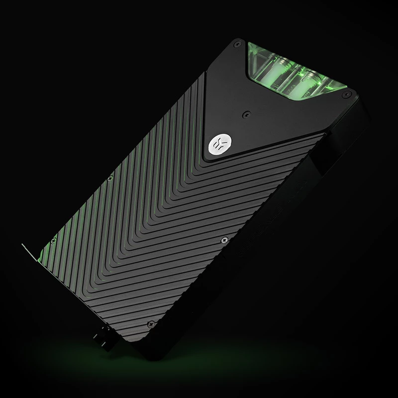 Backplate EK Water Blocks Aluminium Czarny