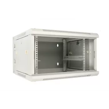 Extralink Szafa wisząca rack 6U 600x600 AZH szara, uchylna