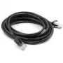 Kabel Cat5E UTP, 3m, Czarny