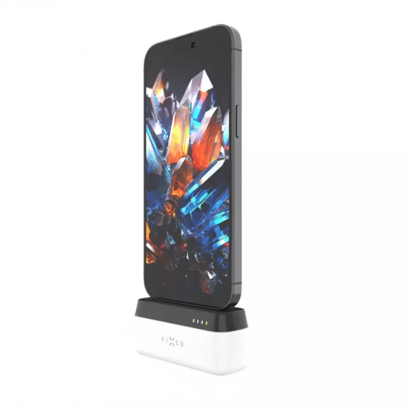 Przenośny powerbank FIXED FIXZEN-5PL-WH, 5000 mAh, wyjście USB-C 5V/3A, 9V/2,22A, 12V/1,67A, biały