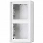 Puszka natynkowa do przełącznika/gniazda JUNG LS 582 A WW — Biały, Duroplast, 81×47×152 mm