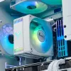 Jonsbo CR-1000 EVO Chłodzenie procesora Powietrzne 12 cm Biały 1 szt.