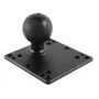 Płyta VESA RAM Mounts (120,7 x 120,7 mm) z kulą D (2,25 cala), rozstaw otworów 75x75 i 100x100 mm (RAM-D-246U)