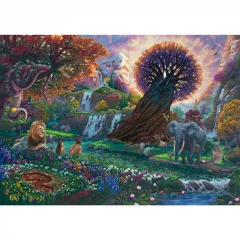 Puzzle Schmidt Spiele, Zac Kinkade, The Garden of Eden, 1000 elementów