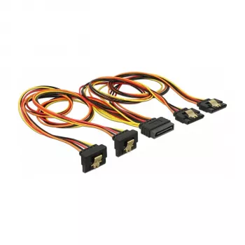 Wewnętrzny kabel zasilający DeLOCK 60152 0,5 m 4 x SATA 15-pin