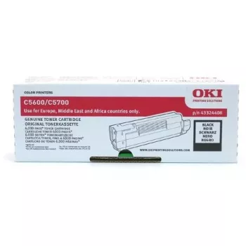 Toner OKI czarny 6000 stron do C5600 C5700