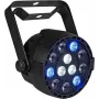 Lampa LED par EUROLITE AKKU Mini PARty RGBW Spot MK2 — zasilana bateryjnie, mieszanie kolorów RGBW