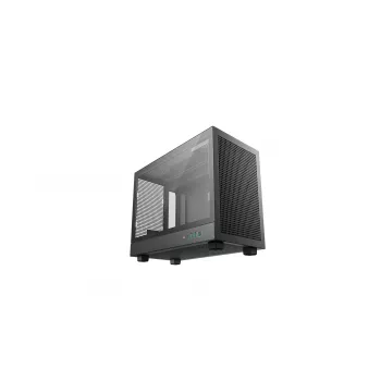 Obudowa komputerowa DeepCool CH160 PLUS Small Form Factor SFF ATX/mATX, szkło hartowane, USB-C, czarna