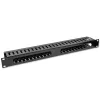 Organizator kabli QOLTEC 54514 do szaf 19-calowych, 24 porty