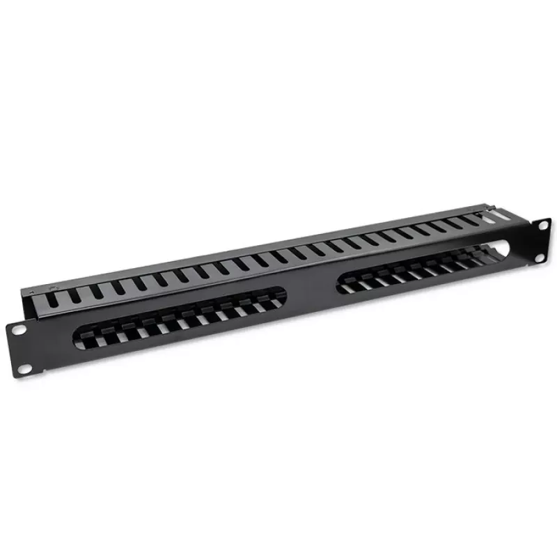 Organizator kabli QOLTEC 54514 do szaf 19-calowych, 24 porty