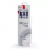 Kabel USB 2.0 Gembird CC-USB2-AM31-1M — złącze USB A, 1 m, czarny