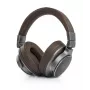 Słuchawki bezprzewodowe Muse M-278 BT, nauszne, pałąkowe, Micro-USB, Bluetooth, brązowo-srebrne