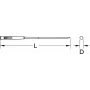 KS TOOLS Okrągły pilnik igłowy, 3 mm (140.3052)