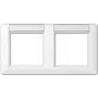 Płytka ścienna JUNG AS 5820 NA WW biała, duroplast, 151,5×80,5 mm