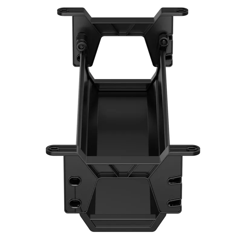 Podbiurkowa tacka na kable MACLEAN MC-106B — czarna, ABS, maksymalne obciążenie 5 kg