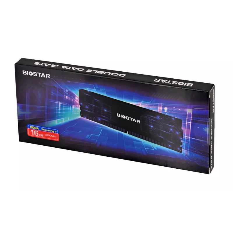 Desktop DDR4 RAM BIOSTAR 16GB 3200MHz z radiatorem (model DO32NU4H16)