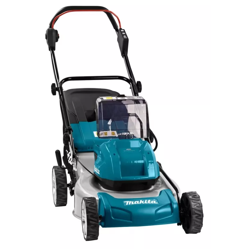 Makita DLM460PT2 kosiarka do trawy Pchana kosiarka do trawy Akum. Czarny, Niebieski, Szary