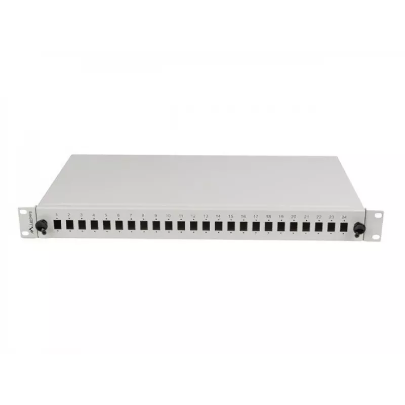 Panel krosowy światłowodowy LANBERG FOP1-24SS-LDS 1U 24xSC 24xLC