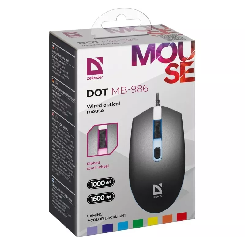 MYSZ GAMINGOWA DOT MB-986