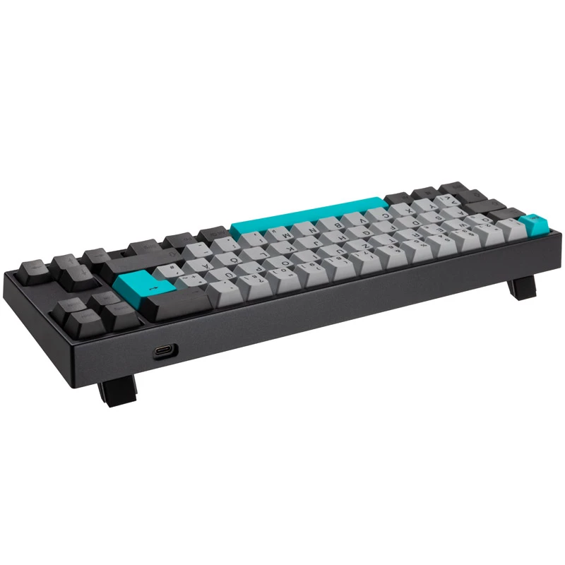 Klawiatura mechaniczna Ducky Varmilo Miya Pro Moonlight QWERTZ USB podświetlana Cherry MX niebieski