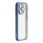 Etui ochronne Joyroom JR-15Q2 matowy niebieski do iPhone 15 Pro cienki twarda obudowa
