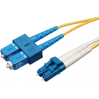 Eaton Tripp Lite Series Duplex Singlemode 9/125 Fiber kabel krosowy (LC/SC), 3M (10 ft.) - Patch-kabel - LC Single-Modus (M) do SC Single-Modus (M) - 3 m - światłowodowy - Duplex - 9/1