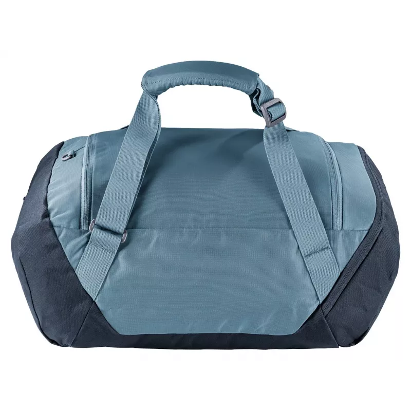 Torba sportowa DEUTER Duffel 35 atlantic-ink — pojemność 35 l, wodoodporne dno, uchwyty do przenoszenia