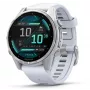 Garmin Fenix 8 3,3 cm (1,3 cala) AMOLED 43 mm Cyfrowy 416 x 416 pikseli Ekran dotykowy Srebrny Wi-Fi GPS (satelitarny)