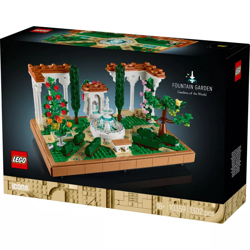 LEGO ICONS 10359 Ogród Fontann