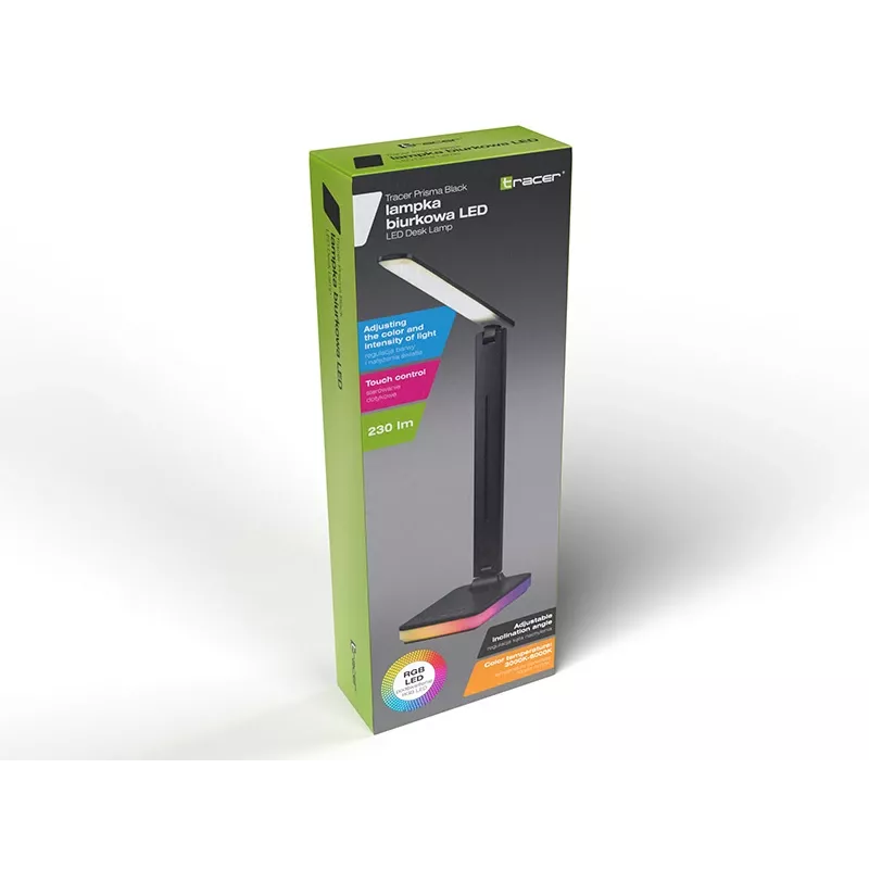 Tracer 47710 Prisma Czarny LED Desk Lamp
