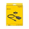 DeLOCK Przełącznik HDMI 2 x HDMI wej. na 1 x HDMI wyj. 8K 60 Hz zintegrowany kabel 50 cm