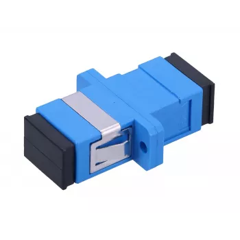 Adapter Extralink SC/UPC, tryb pojedynczy, simplex, niebieski