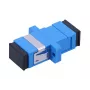 Adapter Extralink SC/UPC, tryb pojedynczy, simplex, niebieski