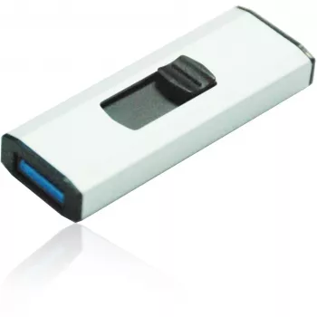 MediaRange - Pamięć USB - 256 GB - USB 3.0 - Czarny, Srebrny (MR919)