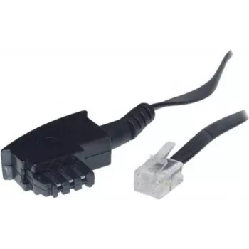 Kabel telefoniczny ShiverPeaks 70055-20 — złącze TAE (F) na wtyk Western (RJ11), przewód połączeniowy
