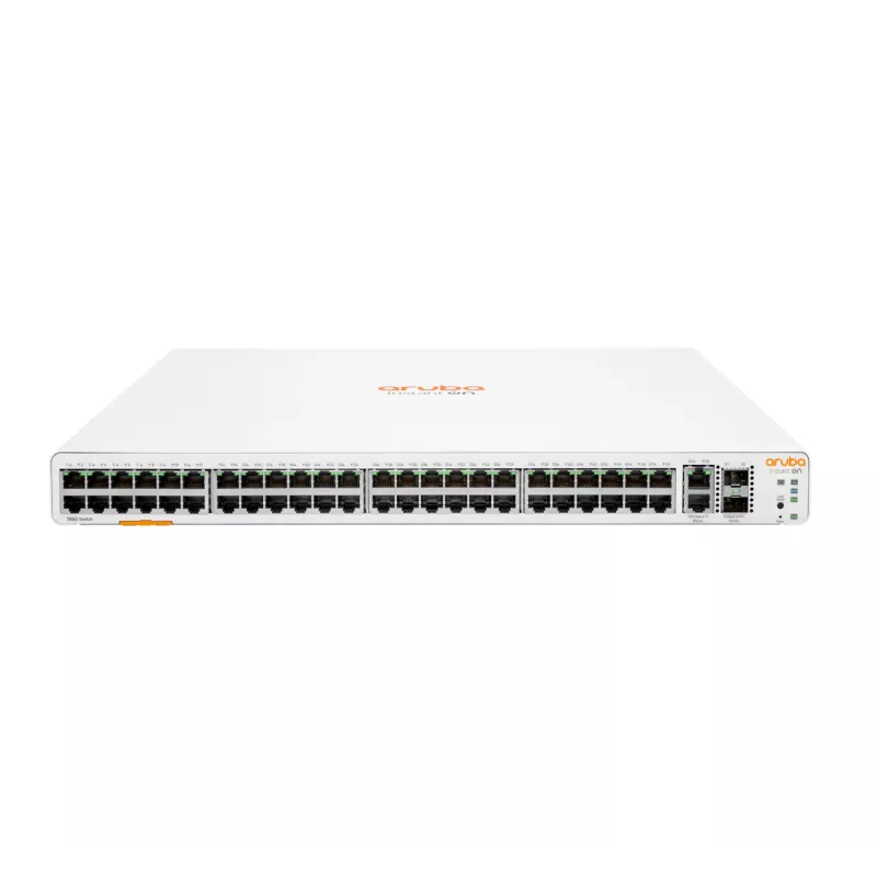 HPE Networking Instant On 1960 48G 2XT 2XF Switch Europe (JL808A#ABB) - (Następca HPE 1950 48G 2SFP+ 2XGT Switch (JG961A#ABB))