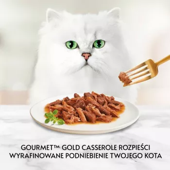 GOURMET GOLD - Zapiekanka z kaczką i indykiem 85g
