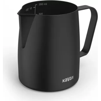 Xavax 00111260 Dzbanek do mleka i śmietanki 350 ml Stal nierdzewna Czarny (00111260)