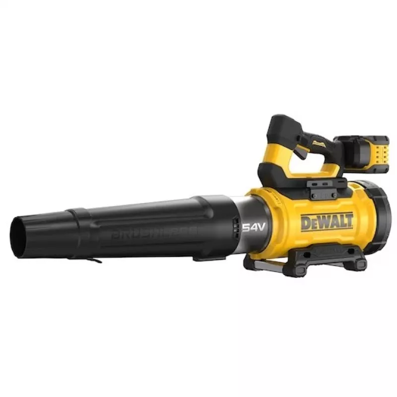 Ręczna dmuchawa do liści DeWalt DCMBL777X1-QW — silnik bezszczotkowy, 21,5 m³/min, 258 km/h, bateria 9 Ah, 3 ustawienia prędkości, 3,2 kg