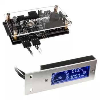 Lamptron TC20 PCI RGB Fan and LED Controller - srebrny
