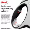 Flexi nowy COMFORT 8 m Czarny, Szary smycz automatyczna dla psa